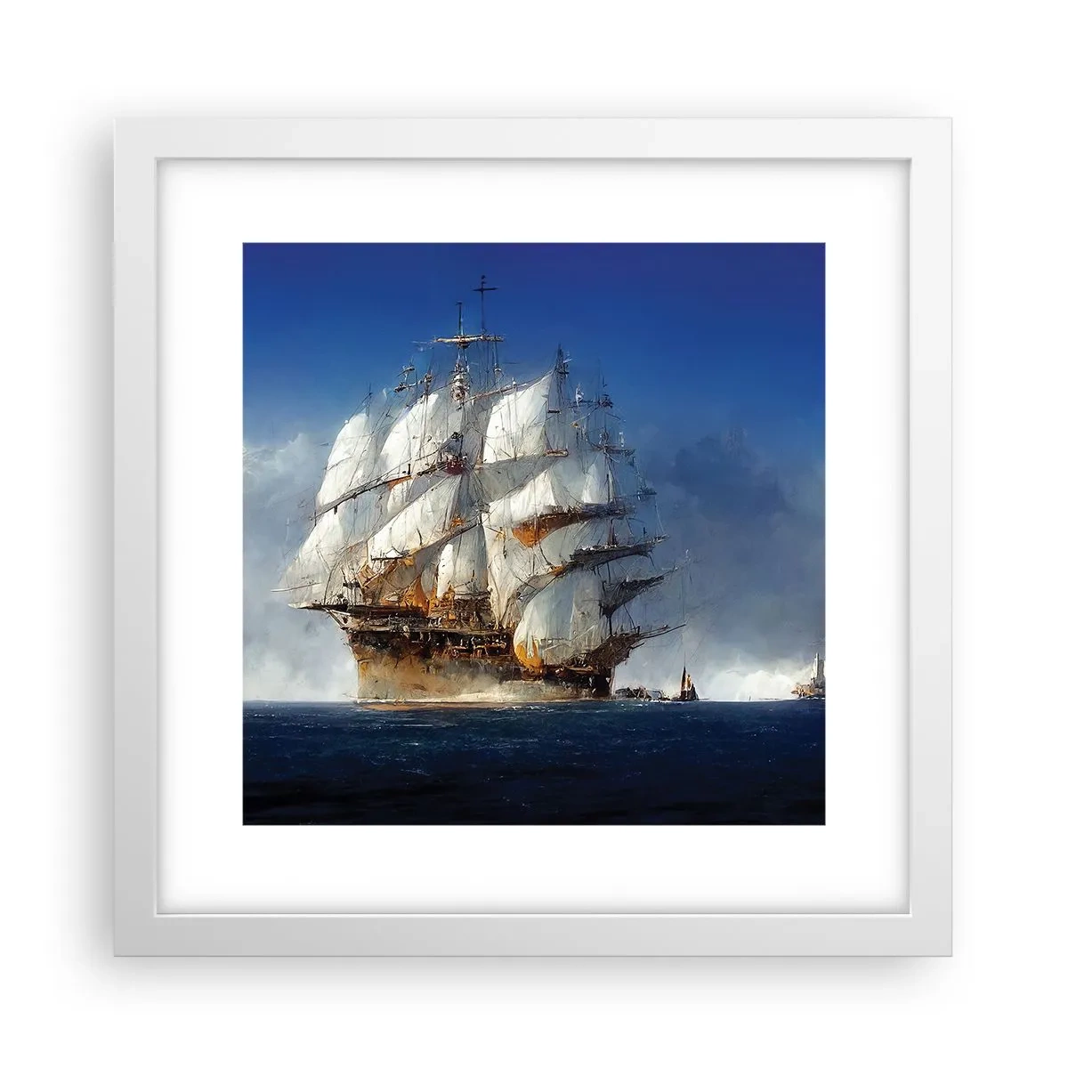 Poster in white frmae - The Great Glory! - 30x30 cm