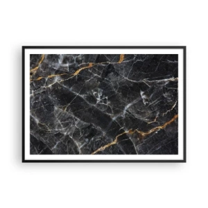 Poster in black frame - Interior Life of a Stone - 100x70 cm