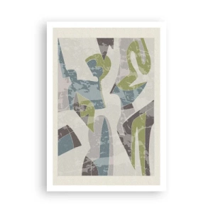 Poster - Composition with Window Pane - 70x100 cm