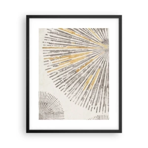 Poster in black frame - Beauty of a Ray - 40x50 cm