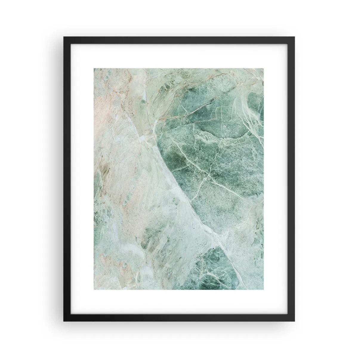 Poster in black frame - Noble Coolness of a Stone - 40x50 cm