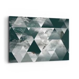 Canvas picture - Crystal Perspective - 100x70 cm