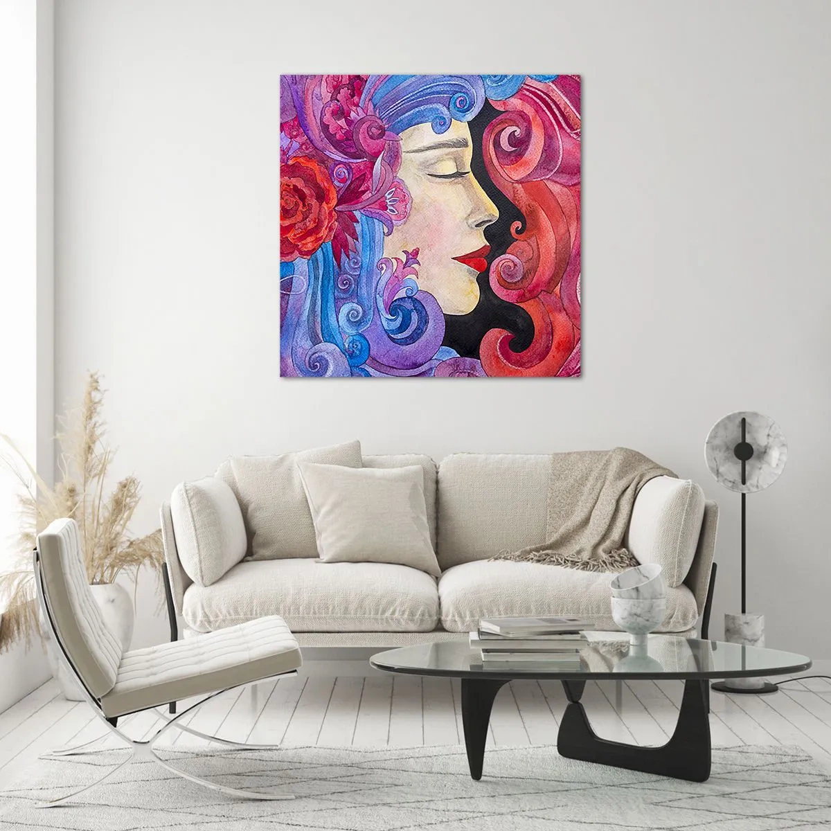 Glass picture - Secession Still Alive - 70x70 cm
