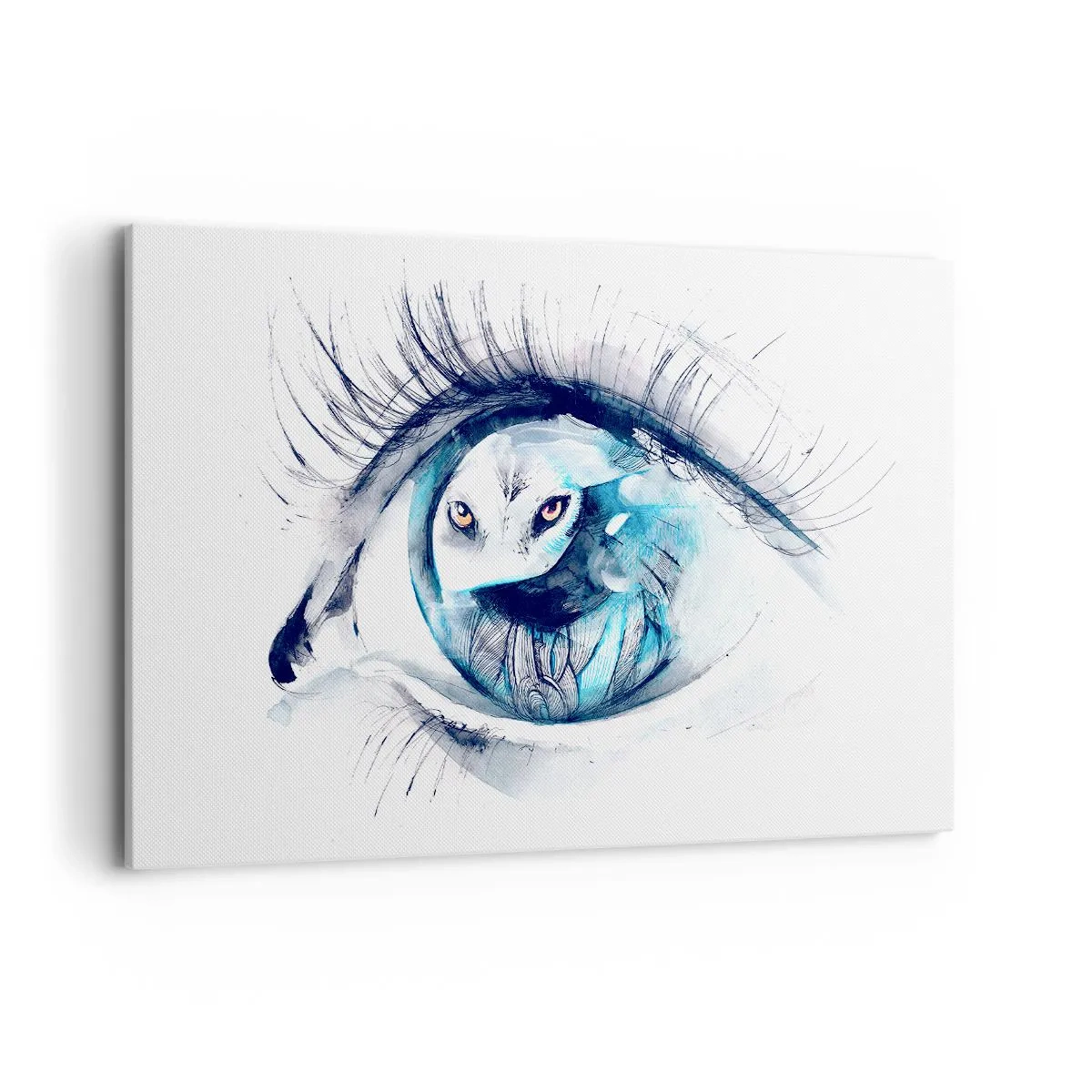 Canvas picture - Eye to Eye with Wilderness - 120x80 cm