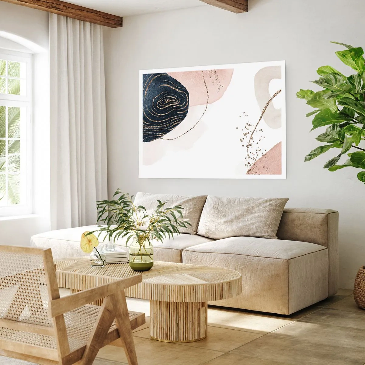 Poster - Everything Flows - 40x30 cm