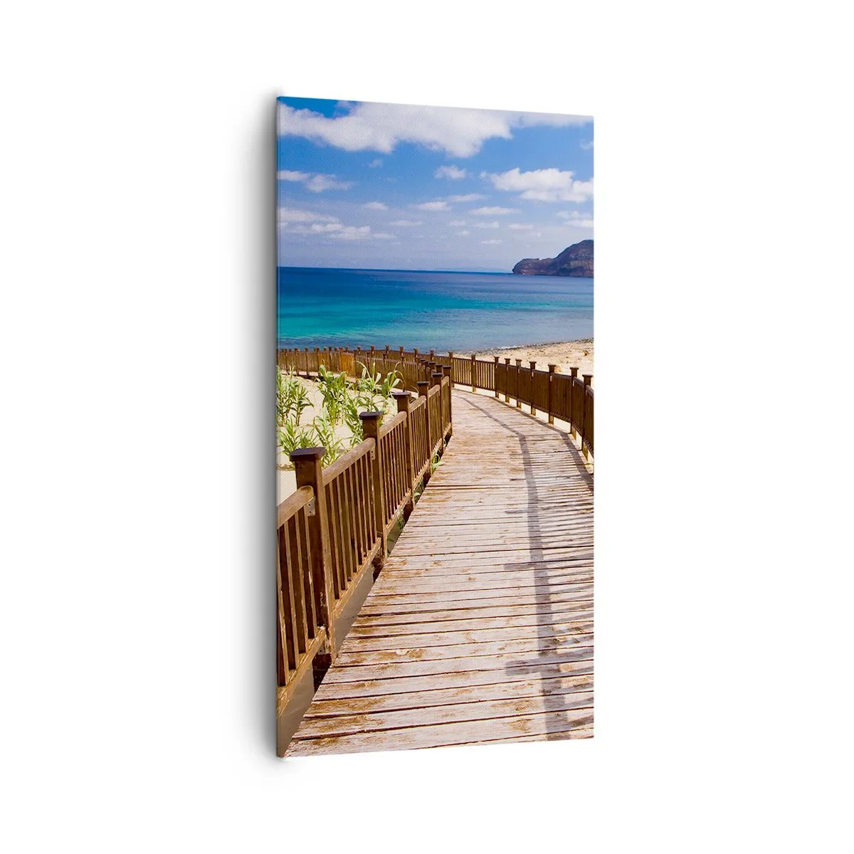 Canvas picture - Take Me to Happy Islands - 65x120 cm