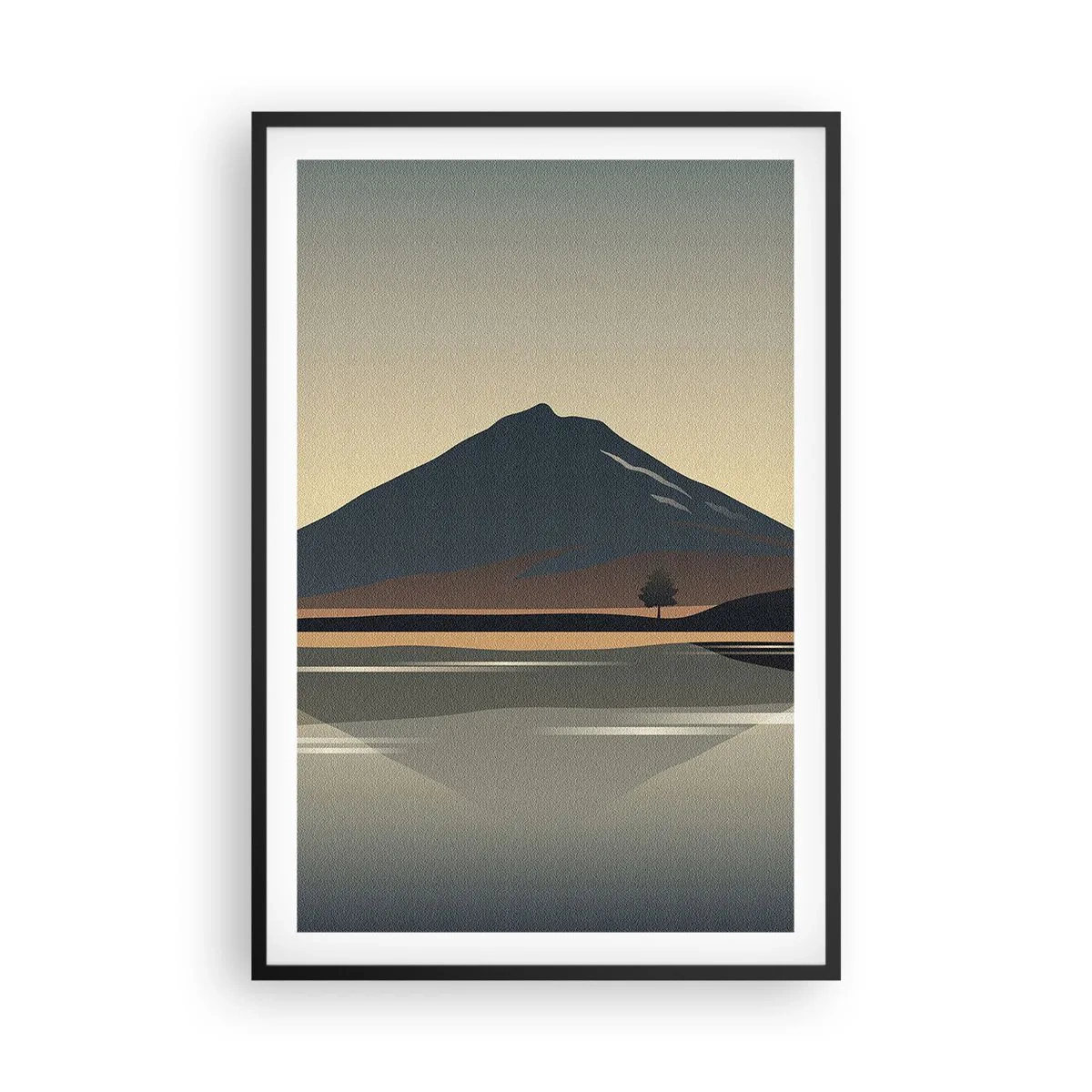 Poster in black frame - Mirror Image - 61x91 cm