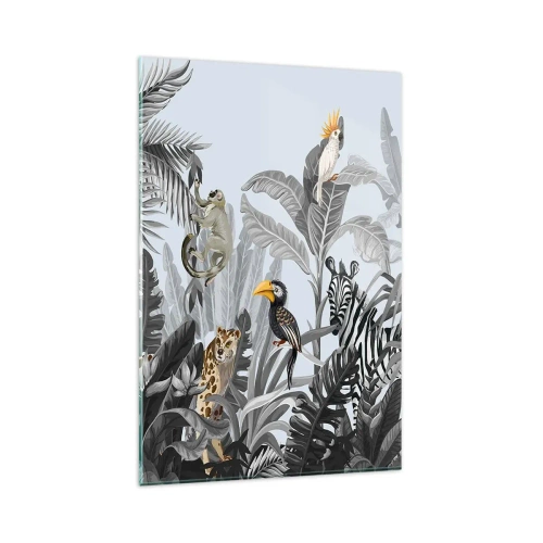Glass picture - African Fairy Tale - 80x120 cm