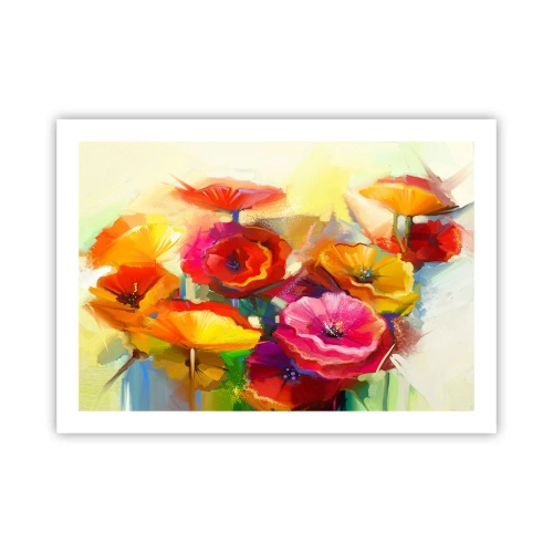 Poster - Not Only Red - 70x50 cm