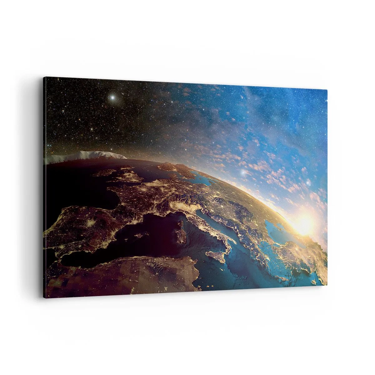 Canvas picture - Let's Look at Each Other from a Distance - 120x80 cm