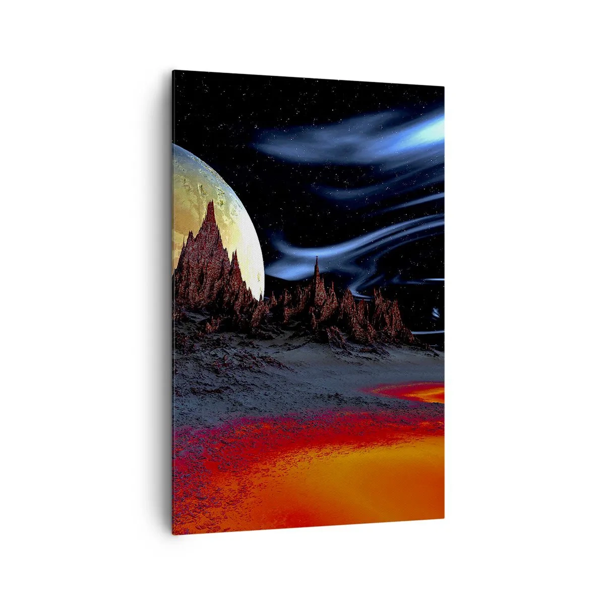 Canvas picture - Unknown World - 80x120 cm