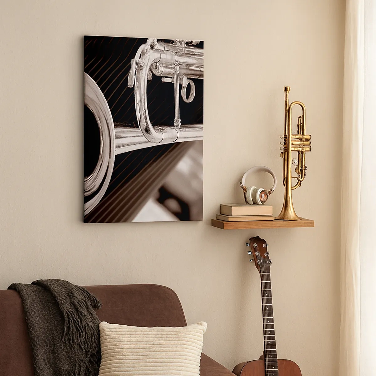 Canvas picture - Musical Journey to the 30-ies - 50x70 cm