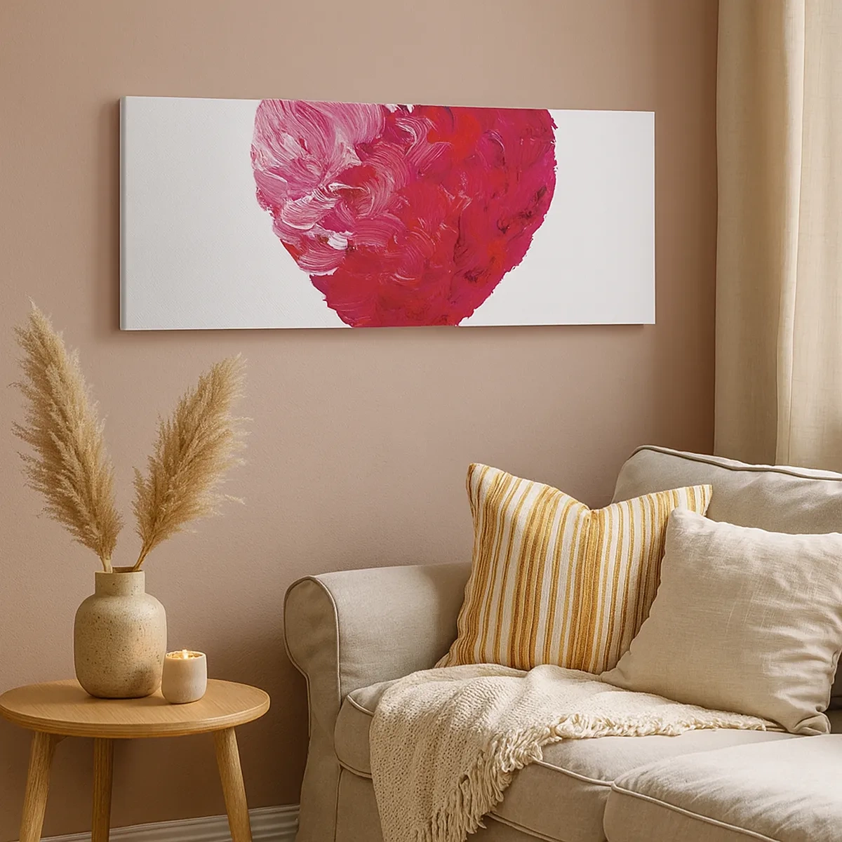 Canvas picture - All You Need Is Love - 30x30 cm