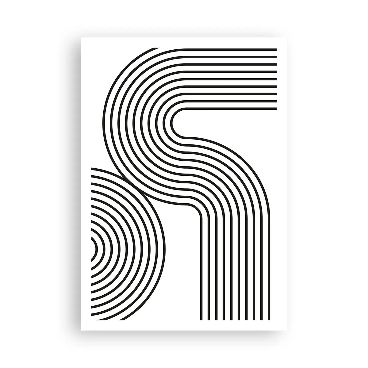 Poster - On the Curve - 70x100 cm