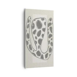 Canvas picture - Curious Creature - 65x120 cm