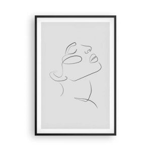 Poster in black frame - Meanders of a Dream - 61x91 cm