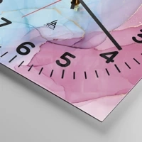 Clock face with numbers