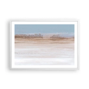 Poster in white frmae - Ambiguous Landscape - 70x50 cm