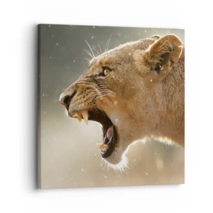 Canvas picture - Try Not to Listen - 30x30 cm