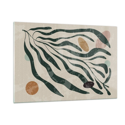 Glass picture - Among the Green - 120x80 cm