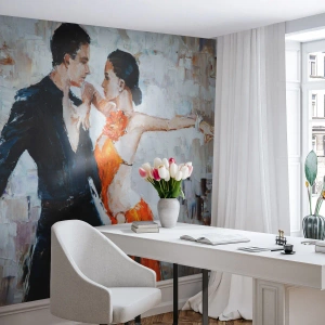 Photo Wallpaper Standard Eco - Dirty Dancing - Abstraction, Dance, Tango - 400x280 cm