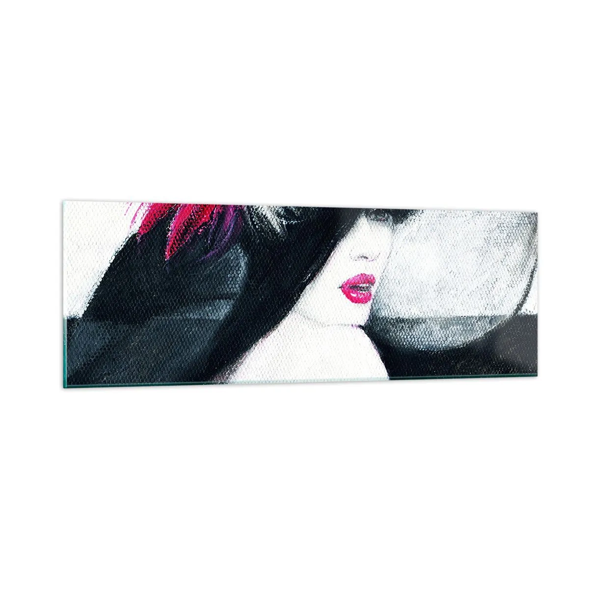 Glass picture - Always a Secret - 90x30 cm