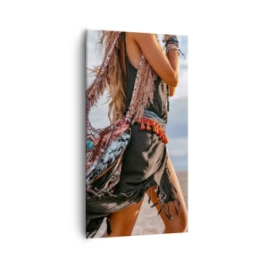 Canvas picture - Shaman's Girl - 55x100 cm