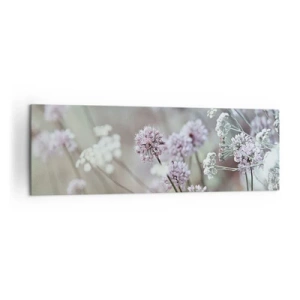 Canvas picture - Sweet Filigrees of Herbs - 160x50 cm