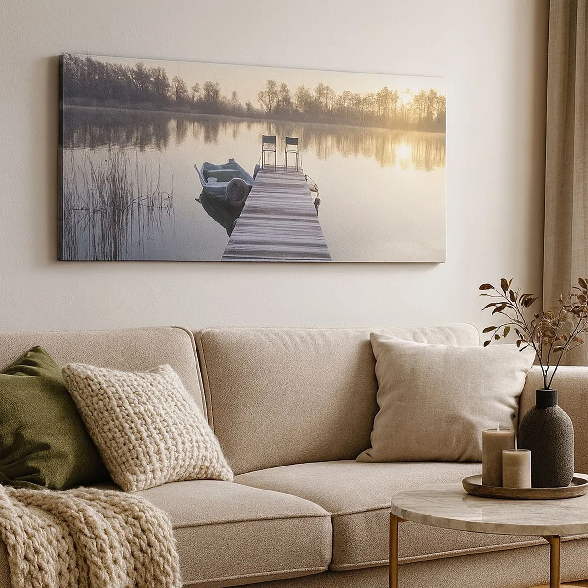 Canvas picture - I Will Be Back Soon - 100x40 cm