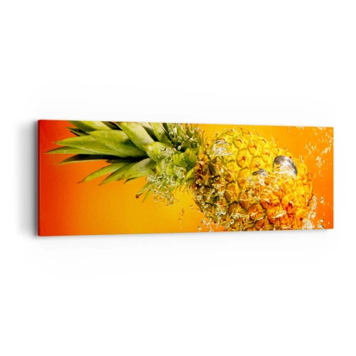 Canvas picture - Tropical Juicy Freshness - 90x30 cm