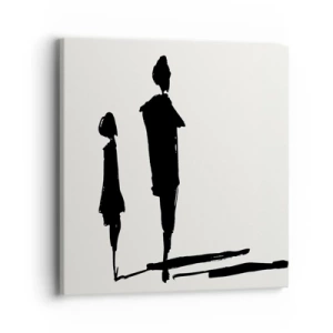 Canvas picture - Surely Together? - 40x40 cm