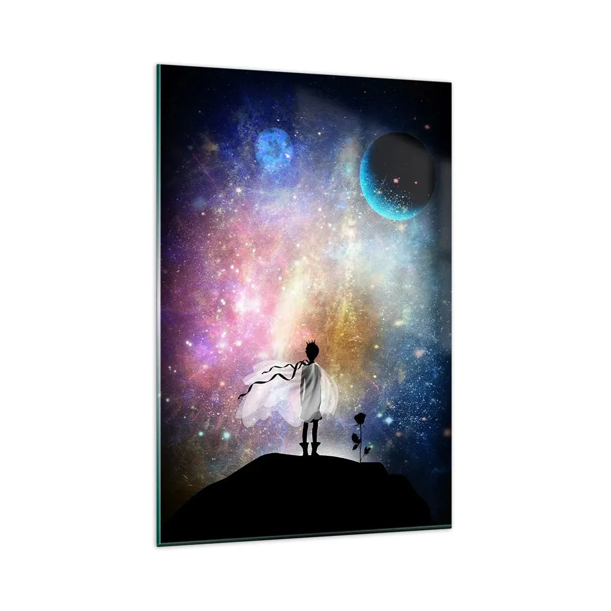 Glass picture - Little Prince - 80x120 cm