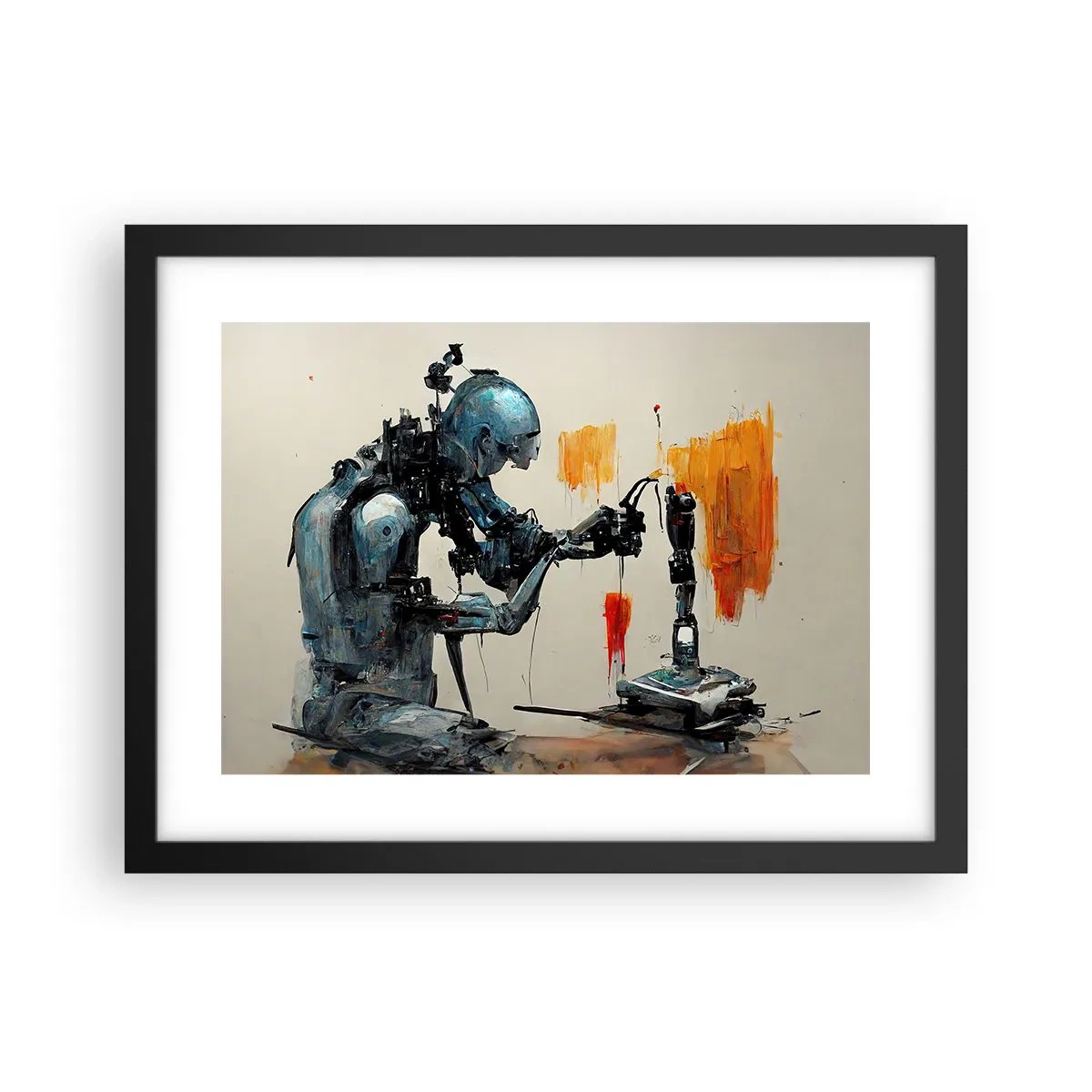 Poster in black frame - This Is Tomorrow - 40x30 cm