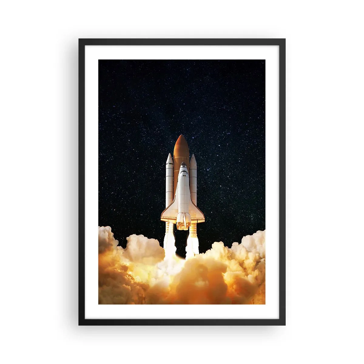 Poster in black frame - As Astra! - 50x70 cm
