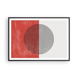 Poster in black frame - To the Core - 100x70 cm