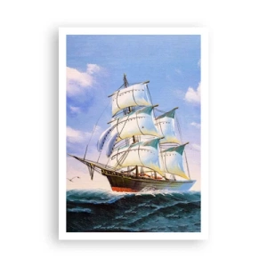 Poster - Proudly with Wind - 70x100 cm