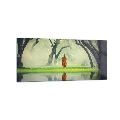 Glass picture - On the Way to Enlightenment - 120x50 cm