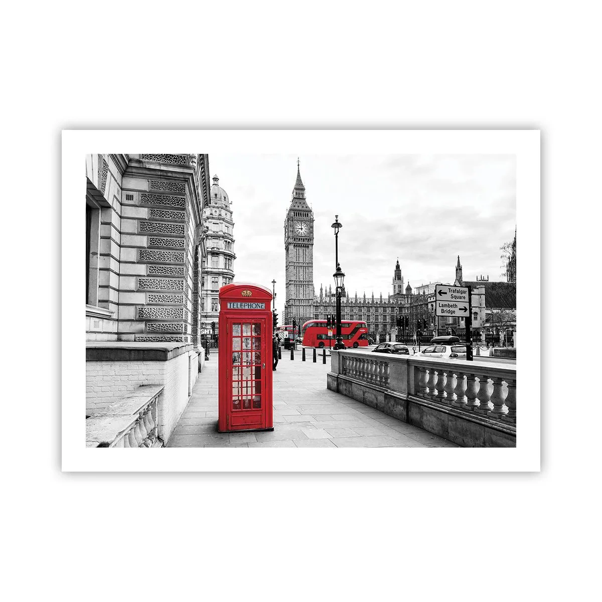 Poster - Undoubtedly London - 70x50 cm