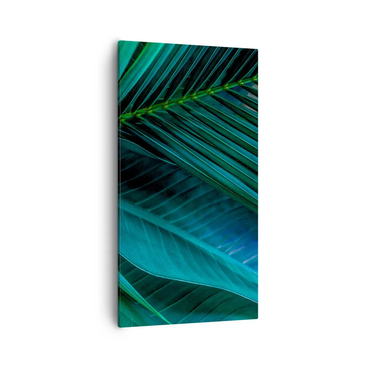 Canvas picture - Anatomy of Green - 55x100 cm