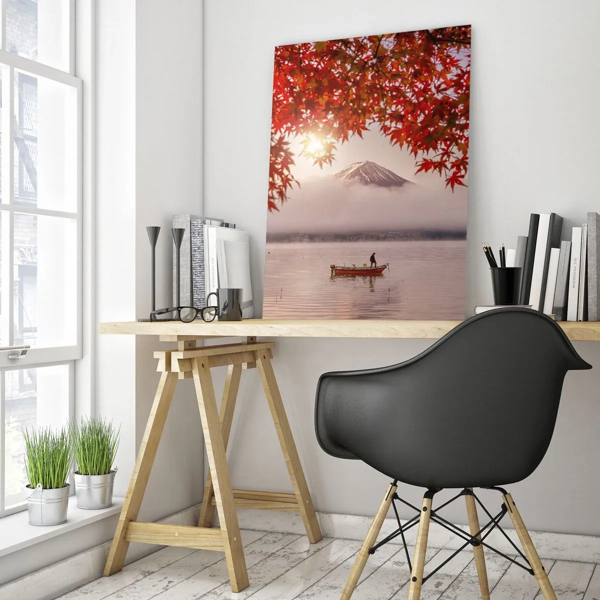 Glass picture - In Japanese Style - 50x70 cm