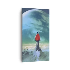 Canvas picture - Discoverer of a New Land - 45x80 cm