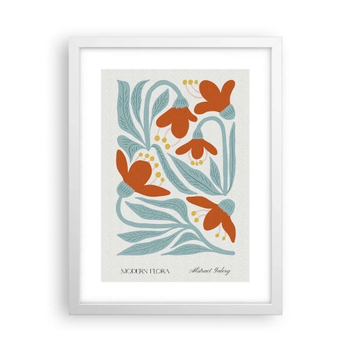 Poster in white frmae - Towards Earth, Towards the Sun - 30x40 cm