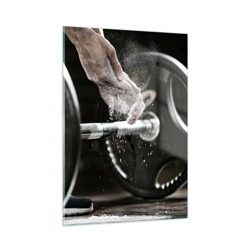 Glass picture - Challenge Accepted! - 50x70 cm