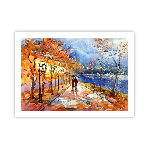 Poster - Together to the Limit of Time - 70x50 cm