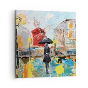 Canvas picture - Parisian Legends - 50x50 cm