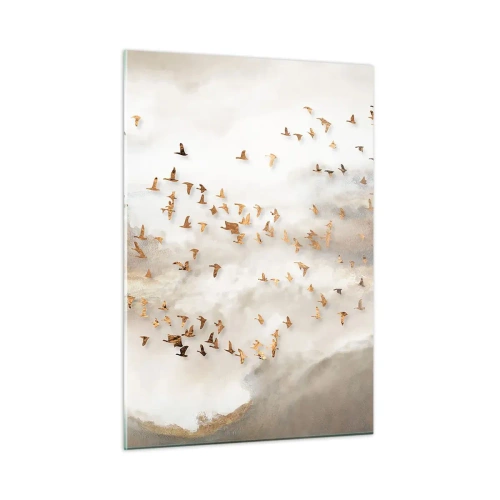 Glass picture - It Is Time - 50x70 cm