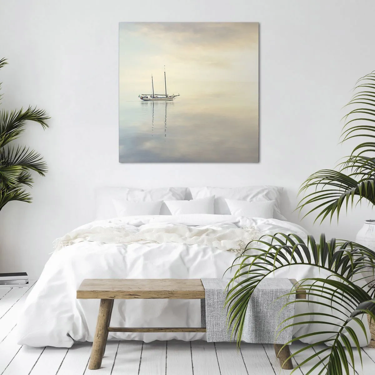 Canvas picture - In the Sea of Silence - 30x30 cm