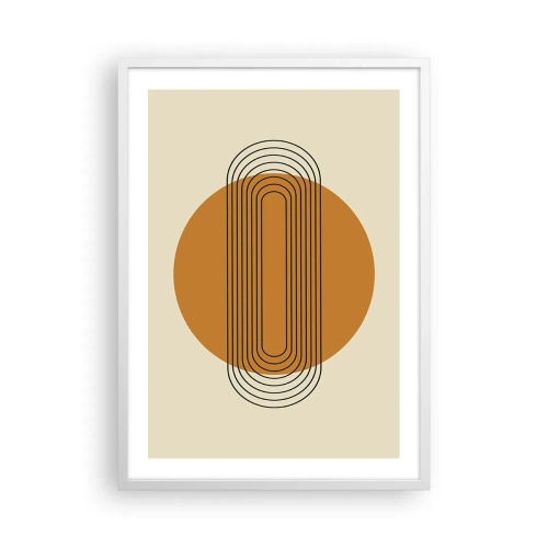 Poster in white frmae - Perfect Plan - 50x70 cm