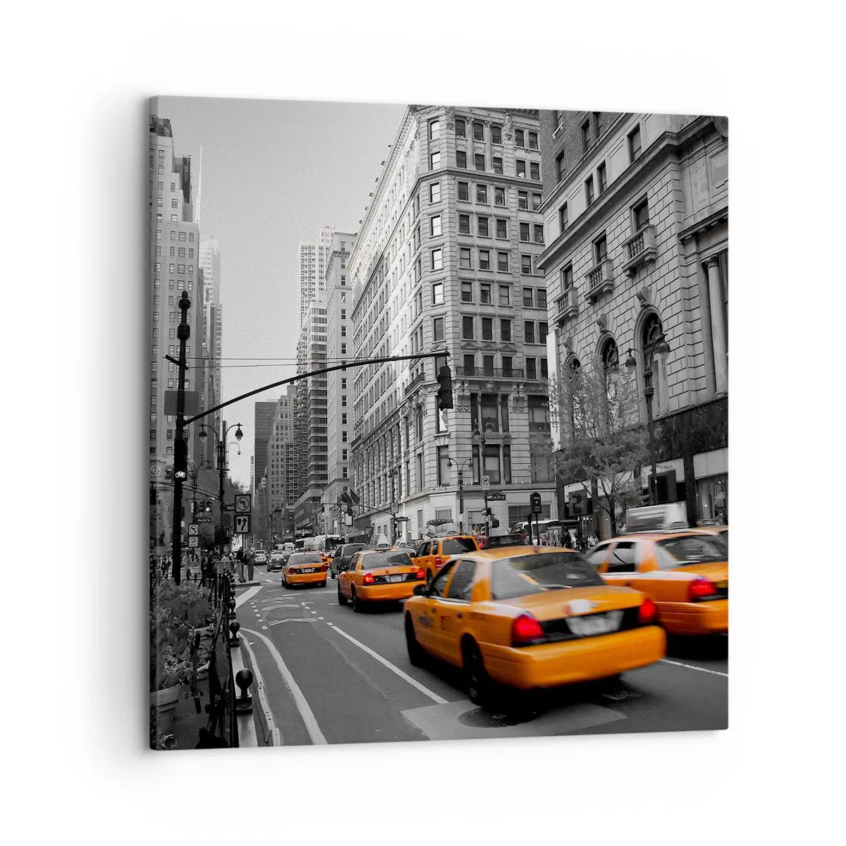 Canvas picture - Suns of a Big City - 50x50 cm
