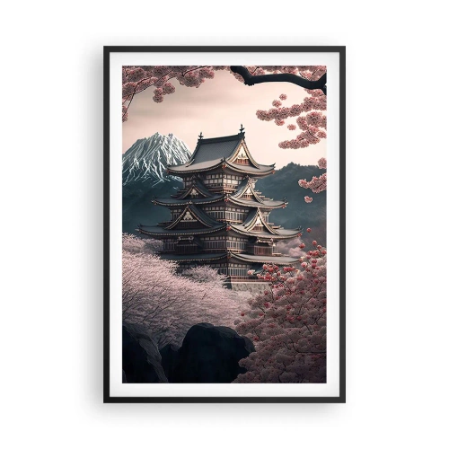 Poster in black frame - Land of Cherry Blossoms - 61x91 cm